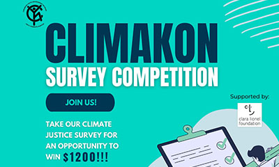 EXTENDED DEADLINE – CLIMAKON SURVEY! #climatejusticenow #climakon